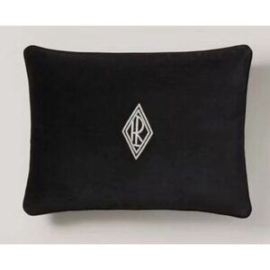 Ralph Lauren Ansel Throw Pillow In Black Size 15X20 NEW